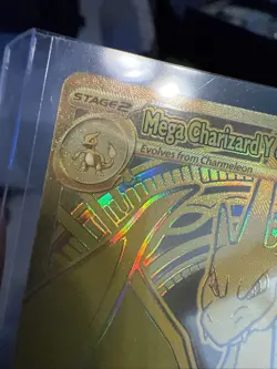 Mega Charizard Y 294/217 Ascended Heroes Hyper Rare Gold Card Pokemon TCG NM - Image 5