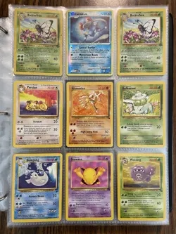 Vintage & Modern Pokemon Binder Card Collection 275+ Cards Various Sets Holos - Image 2