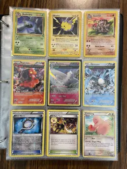Vintage & Modern Pokemon Binder Card Collection 275+ Cards Various Sets Holos - Image 3
