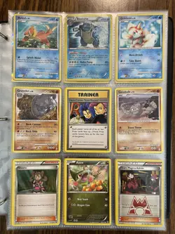 Vintage & Modern Pokemon Binder Card Collection 275+ Cards Various Sets Holos - Image 4