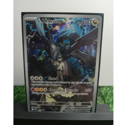 Pokemon N's Zekrom Promo Full Art Holo 037 Basic 130HP Rampaging Thunder Card - Image 1
