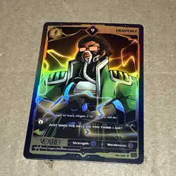 Heavenly 9 Holo 1st Edition Awakened Worlds Card GamerSupps VCard 054/250 - Image 1
