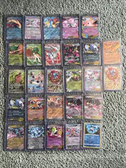 Pokemon Cards Holos Foils Card Set My Entire Collection Box Pogs Dice Coins More - Image 2