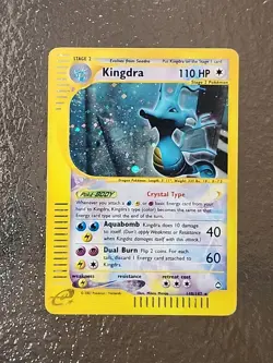Kingdra 148/147 Aquapolis 2002 Nintendo Holo Secret Pokemon Card TCG - Image 1