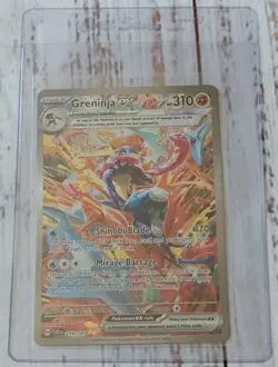 -Greninja EX- Twilight Masquerade -Special Illustration Card 214/167 - Image 1