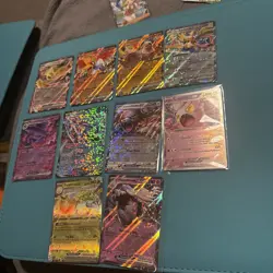 Pokemon Card Bundle Of 10 EX Cards from Various Sets - Image 1