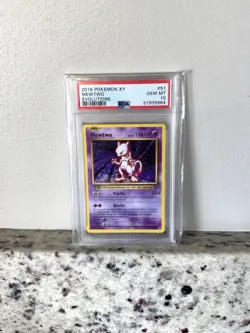2016 Pokemon XY Mewtwo Evolutions #51 GEM MT PSA 10 Card - Image 1
