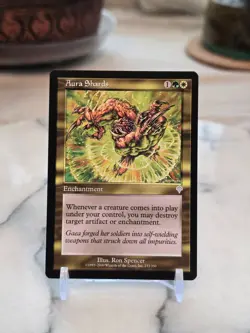MTG Aura Shards Invasion Regular Moderately Played - Image 1