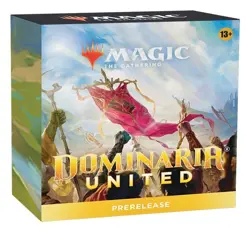 New and Sealed x 1 Dominaria United Prerelease Pack MTG Prerelease Kits 195166128924 - Image 1