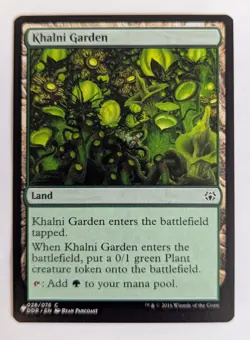 Khalni Garden The List Reprints, NM - MTG - Image 1