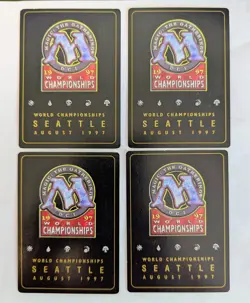 Black Knight - 1997 Jakub Slemr (5ED) World Championship Decks (x4), MP - MTG - Image 2