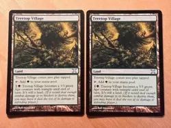 Magic the Gathering MTG 1x Treetop Village Tenth Edition LP - Image 1