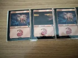 MTG Magic the Gathering: 7 * Misprint Mountains - Image 2