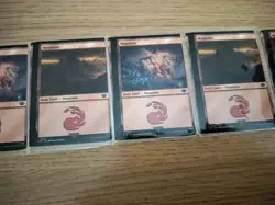 MTG Magic the Gathering: 7 * Misprint Mountains - Image 3