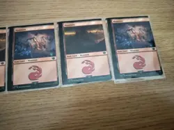 MTG Magic the Gathering: 7 * Misprint Mountains - Image 4