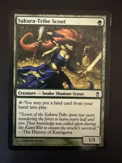 Sakura-Tribe Scout MTG Saviors of Kamigawa 144/165 Common MP - Image 1