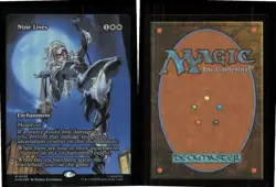 Nine Lives Borderless 3 Marvel Universe Eternal-Legal Magic: The Gathering Foil - Image 3