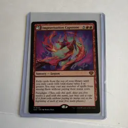 Wizards of the Coast Improvisation Capstone Sorcery SOS 0120 Red English Regular - Image 1