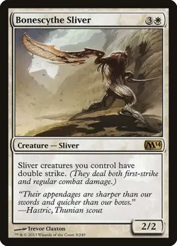 MTG Bonescythe Sliver - 9 / English / Near Mint - Image 1