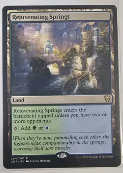 Mtg - Rejuvenating Springs - Commander Legends (CMR) - Rare - NM - #354 - Image 1