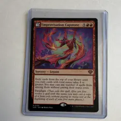 Wizards of the Coast Improvisation Capstone Sorcery SOS 0120 Red Mythic English - Image 1