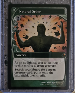 Wizards Natural Order Deckmaster Sorcery Regular Green English #210 (2024) - Image 1