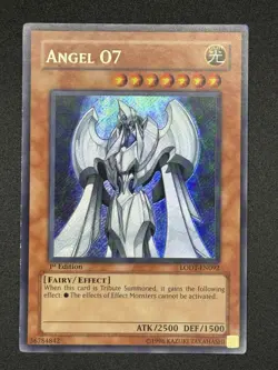 Angel 07 1st Edition Secret Rare LODT-EN092 Yugioh NM/VLP - Image 1