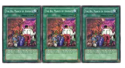 Yugioh- 3X The Big March of Animals - Common - 1st Edition - FET-EN048 - LP - Image 1