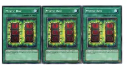 Yugioh- 3X Mystic Box - Common - 1st Edition - SD6-EN030 - Light Play - Image 1