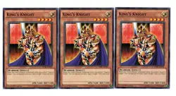 Yugioh- 3X King's Knight - Common - 1st Edition - DPBC-EN014 - Near Mint - Image 1