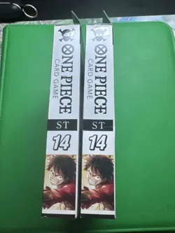 ONE PIECE CARD GAME 3D2Y STARTER DECK (ST-14) 51 Cards ENGLISH SEALED - 2 PACKS - Image 3