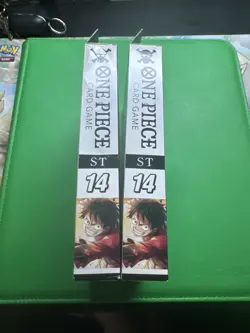 ONE PIECE CARD GAME 3D2Y STARTER DECK (ST-14) 51 Cards ENGLISH SEALED - 2 PACKS - Image 4