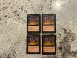 Mtg Bubbling Muck x4 - Magic the Gathering Bubbling Muck Urza’s Destiny Played - Image 1
