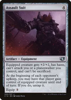 Assault Suit 53 C14 MTG Artifact Equipment Colorless 2014 Uncommon Paick - Image 1