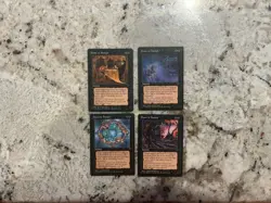 Mtg Hymn To Tourach x4 - Magic the Gathering Hymn To Tourach All Arts LP - Image 1