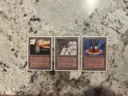 Mtg Urza’s Mine Tower And Power Plant - Magic the Gathering Urzatron Lp - Image 1