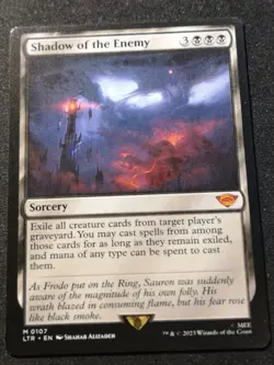 Shadow Of The Enemy - LTR - MTG - EN - NM - 0107 - Image 1