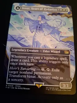 MTG FINAL FANTASY VENAT, HEART OF HYDAELYN BORDERLESS RARE - Image 1