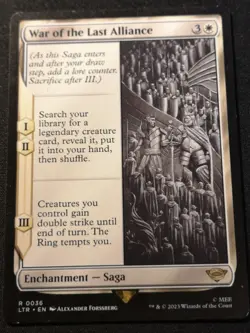 War Of The Last Alliance - LTR - MTG - EN - LP - 0036 - Image 1