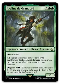 mtg magic Aveline de Grandpre ENGLISH - Image 1