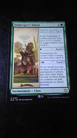 MTG / Innkeeper's Talent / Bloomburrow / Regular Rare / LP / #180 - Image 1