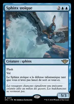 mtg magic Stoic Sphinx FRENCH vf fr Sphinx stoique - Image 1