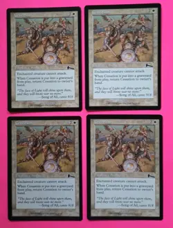Magic the Gathering MTG Urza's Legacy CESSATION X 4 LP/EX C 1999! - Image 1