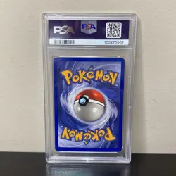 1999 POKEMON JUNGLE UNLIMITED 3/64 FLAREON-HOLO PSA 5 - Image 2