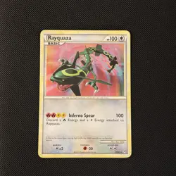 Pokemon TCG Rayquaza Holo Rare Card Call of Legends Series 20/95 - LP - Image 1