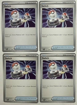 Pokemon TCG - Switch 194/198 - Scarlet & Violet - NM - Playset 4x - Image 1