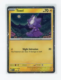 Pokemon TCG - Toxel SVP119 - Scarlet & Violet Promos - Holo - Image 1