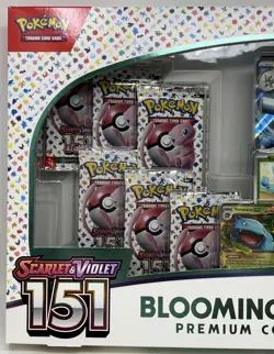 Pokemon TCG Scarlet Violet 151 Blooming Waters Premium Collection Factory Sealed - Image 4