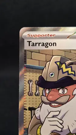 Pokemon Tarragon 116/088 POR Trainer-Supporter Full Art Holo Ultra Rare - Image 2