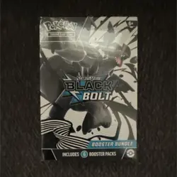 Pokemon TCG Scarlet & Violet—Black Bolt Booster Bundle, 6 Booster Packs - Image 1